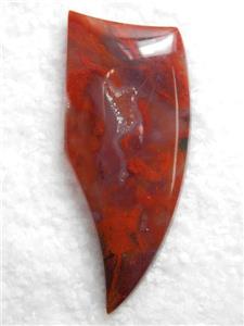 Mexican Flame Agate Designer Cabochon